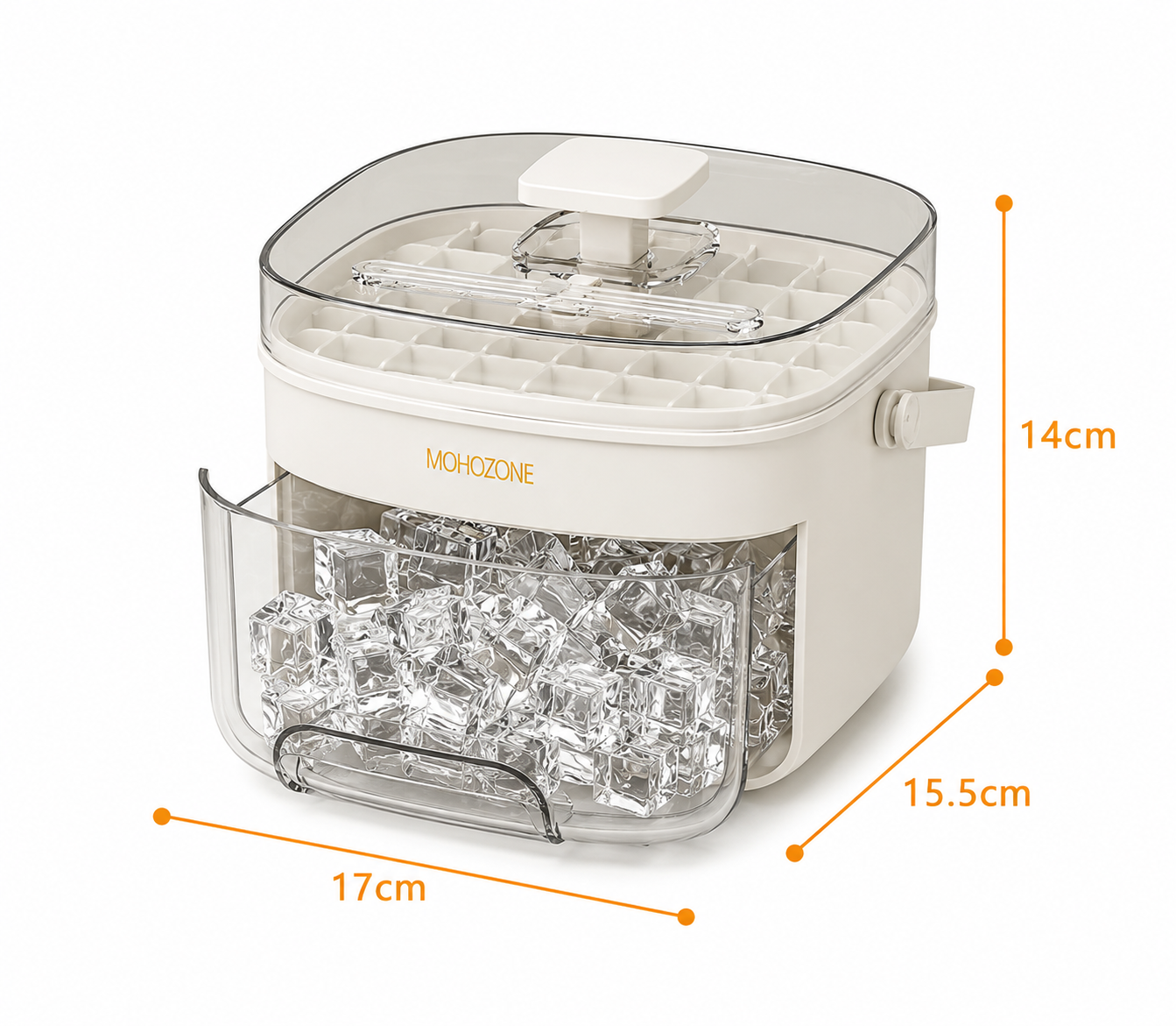 Mrlunaro™ 48 Cube Ice Maker