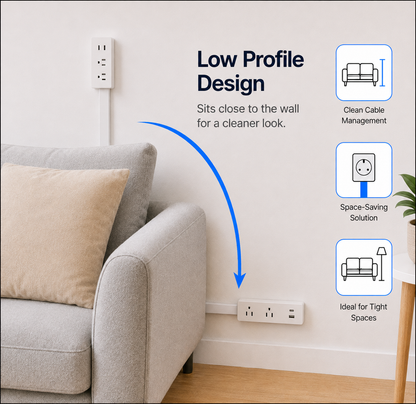 Mrlunaro Outlet Extender